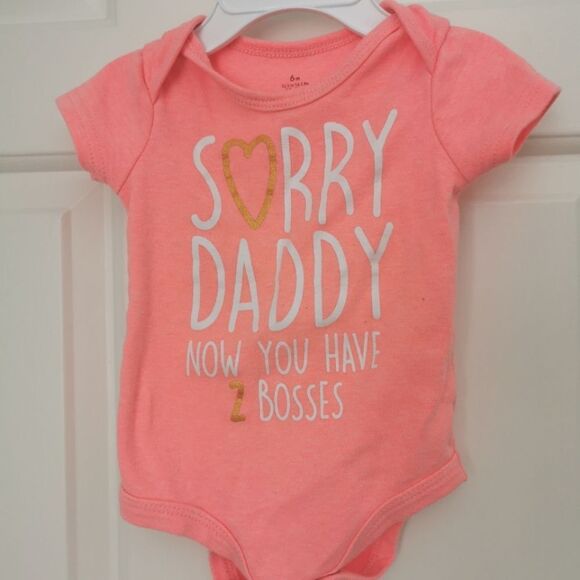 5/$10 Baby starters short sleeve Onesies size 6 m - Picture 2 of 4